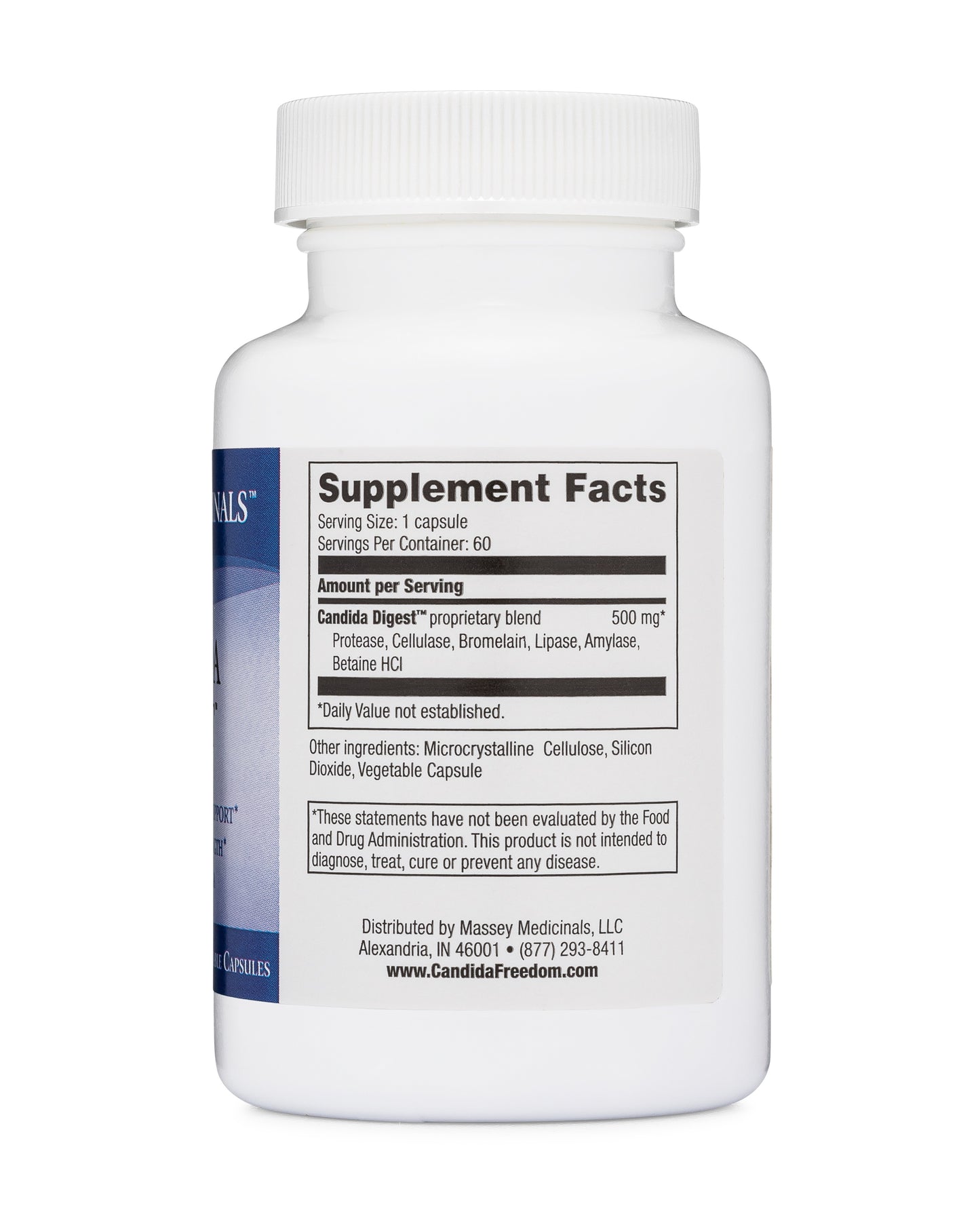 Candida Freedom 2 Part Control Program with Probiotics Plus Digestive Enzyme Support