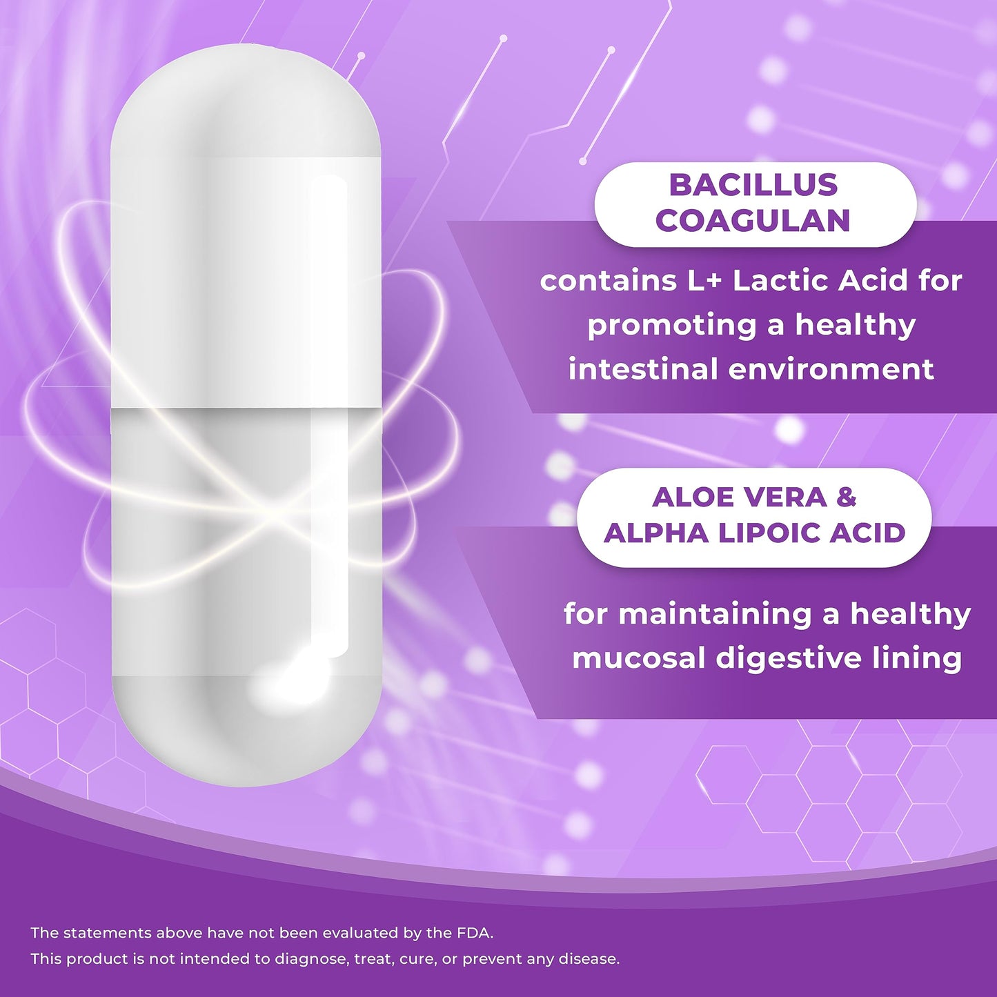 Candida Freedom Formula Massey Medicinals - Crafted Digestive for Vibrant Living - Gut Health Probiotic Complex - 30 Capsules