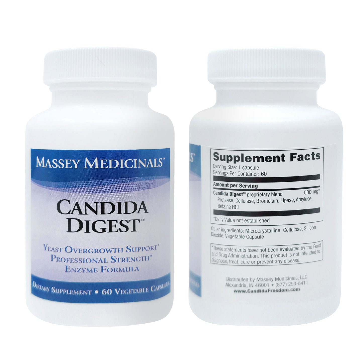 Candida Digest Enzyme Formula - Massey Medicinals - digest-formula-supplement-enzyme-boost-capsules-advanced-formula-for-digestive-health-gut-flora-support-natural-enzymes for-digestive-care-and-overgrowth-60-count