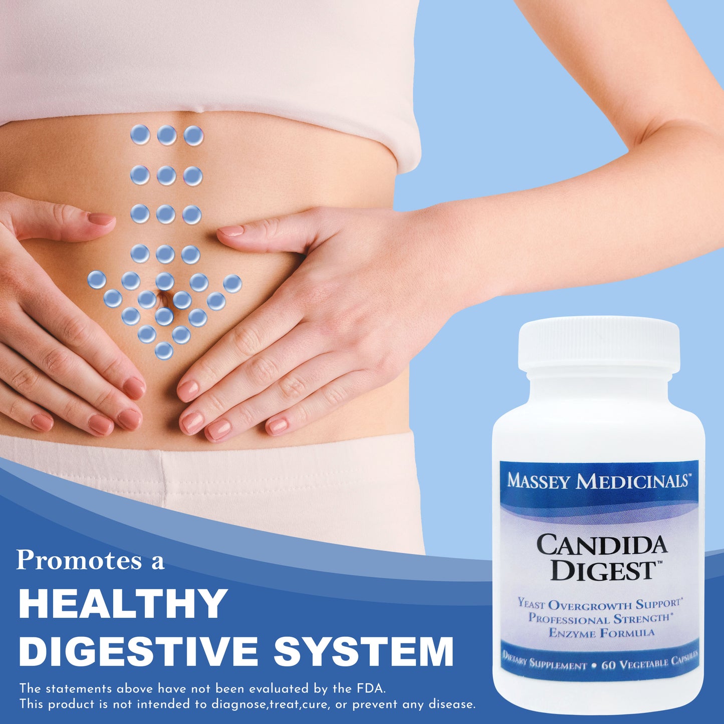 Candida Digest Enzyme Formula - Massey Medicinals - digest-formula-supplement-enzyme-boost-capsules-advanced-formula-for-digestive-health-gut-flora-support-natural-enzymes for-digestive-care-and-overgrowth-60-count
