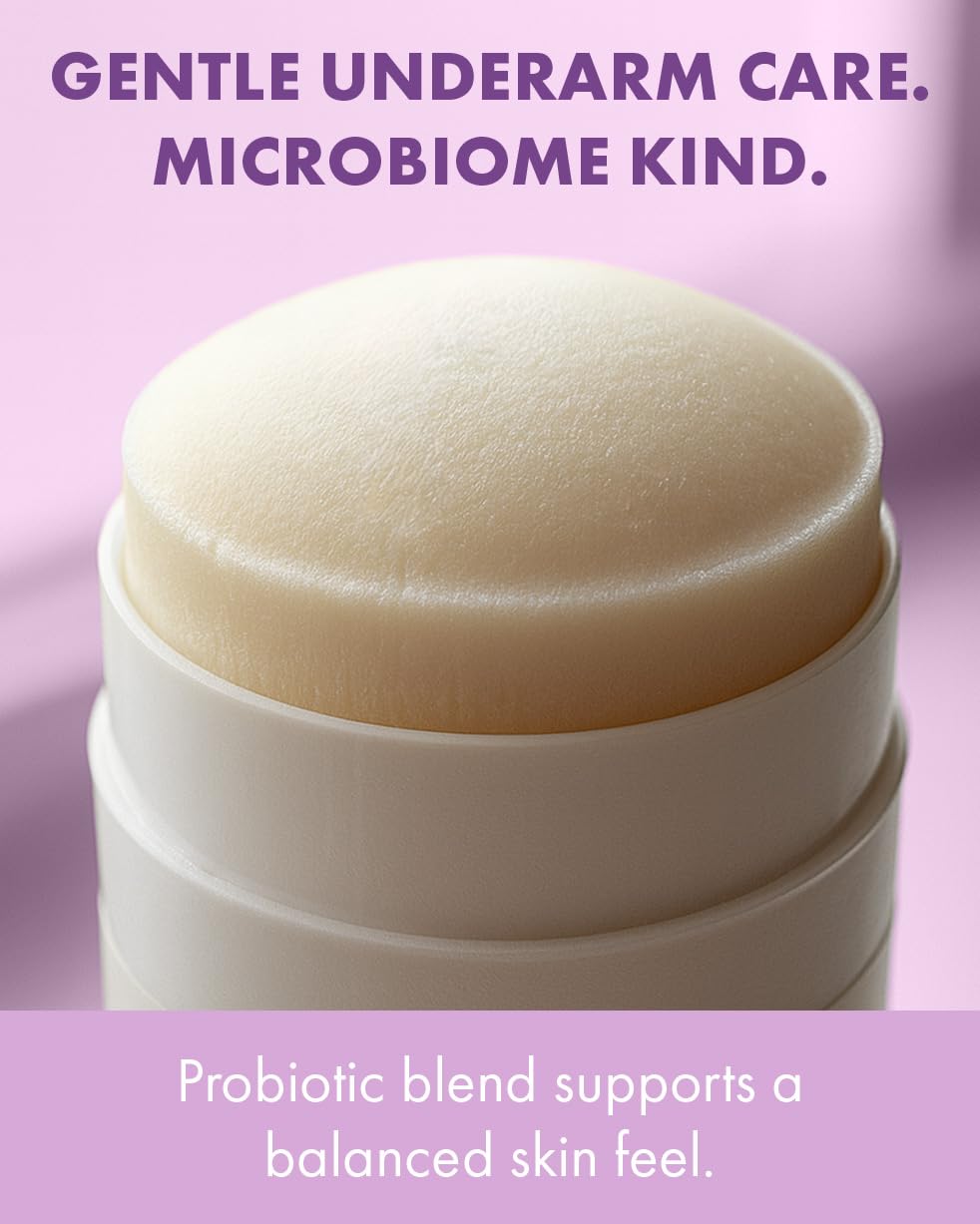 MASSE Probiotic Deodorant - Natural Deodorant for Women & Men, Plant-Based Aluminum & Baking Soda Free Deodorant Stick, 3 oz by Candida Freedom
