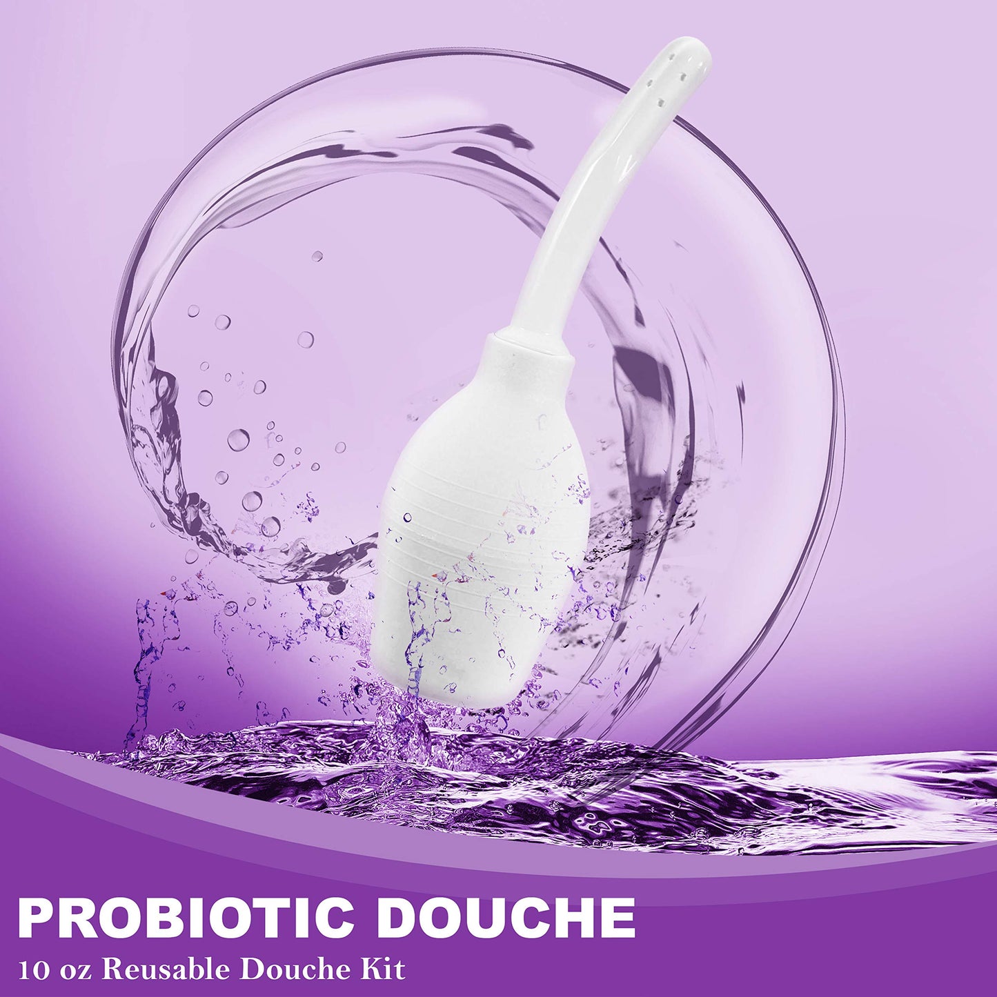 Candida Freedom Probiotic Douche - Supports Healthy Balance of Proper pH for Women